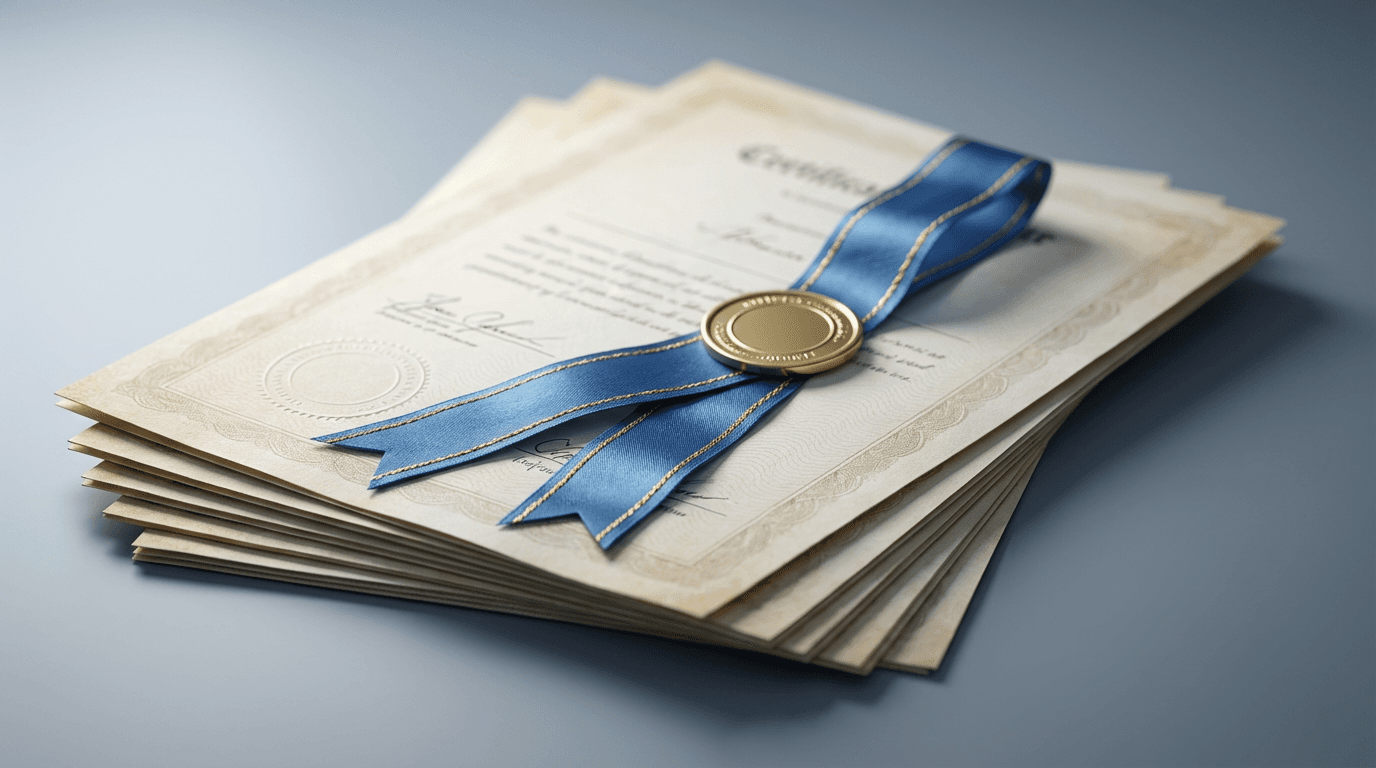 Official Certification